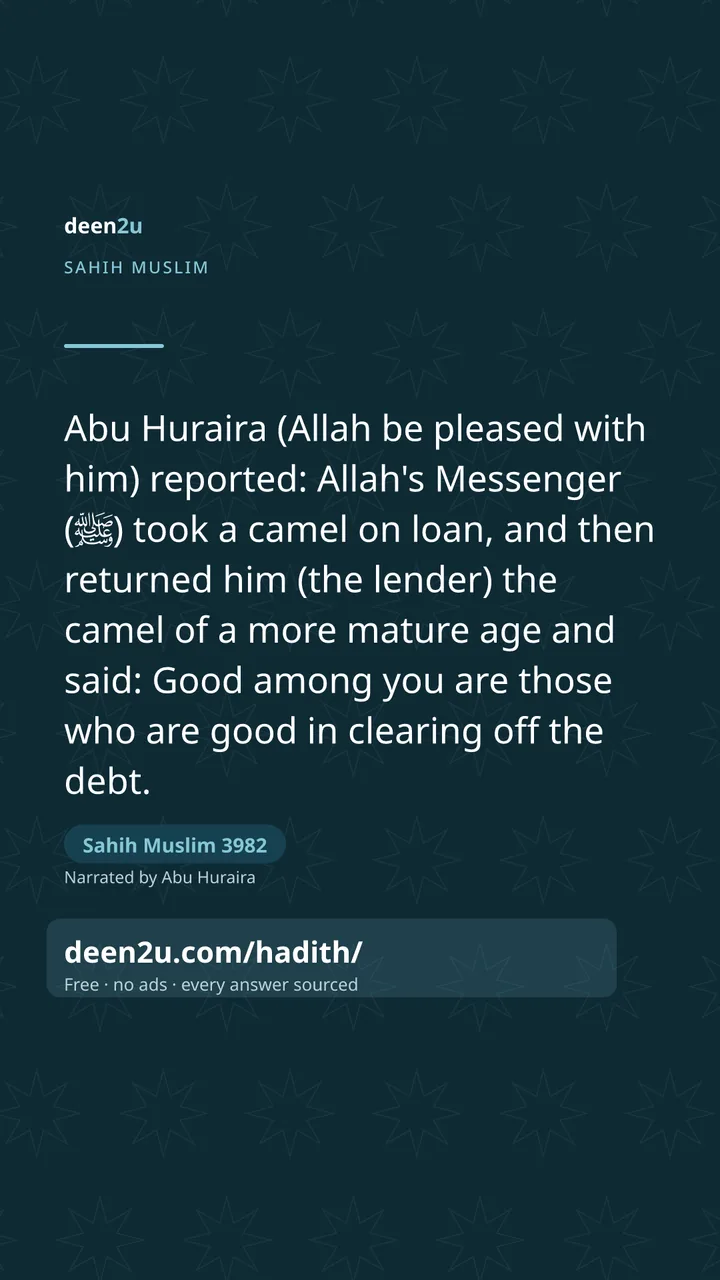 Sahih Muslim 3982