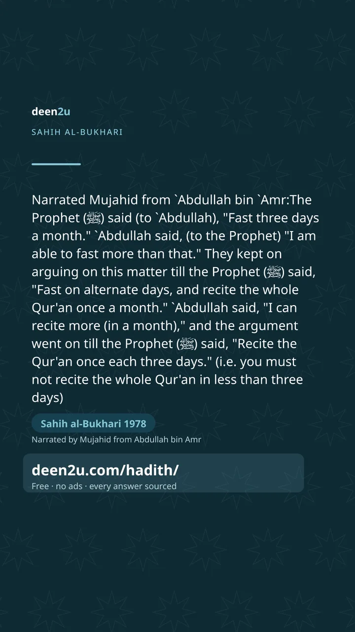 Sahih al-Bukhari 1978