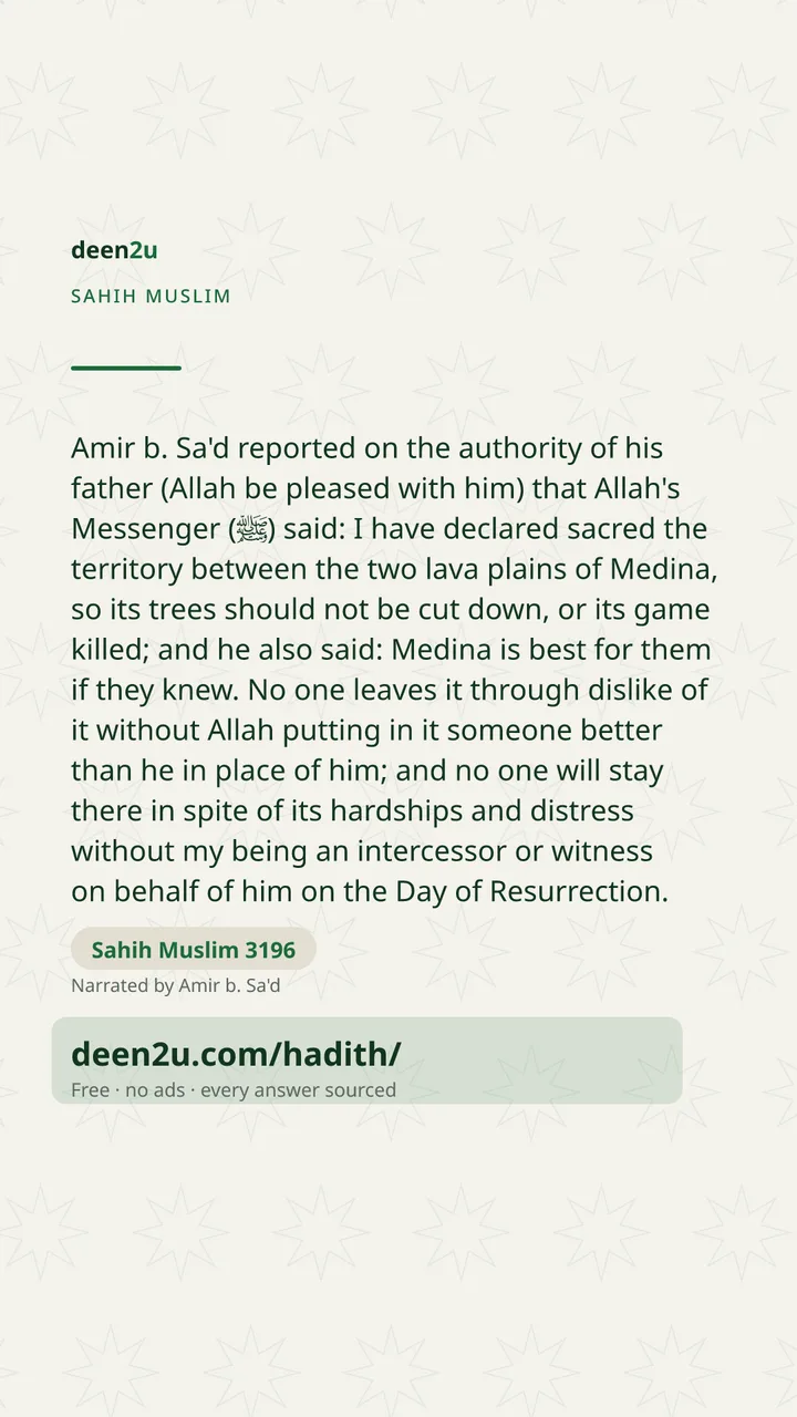 Sahih Muslim 3196