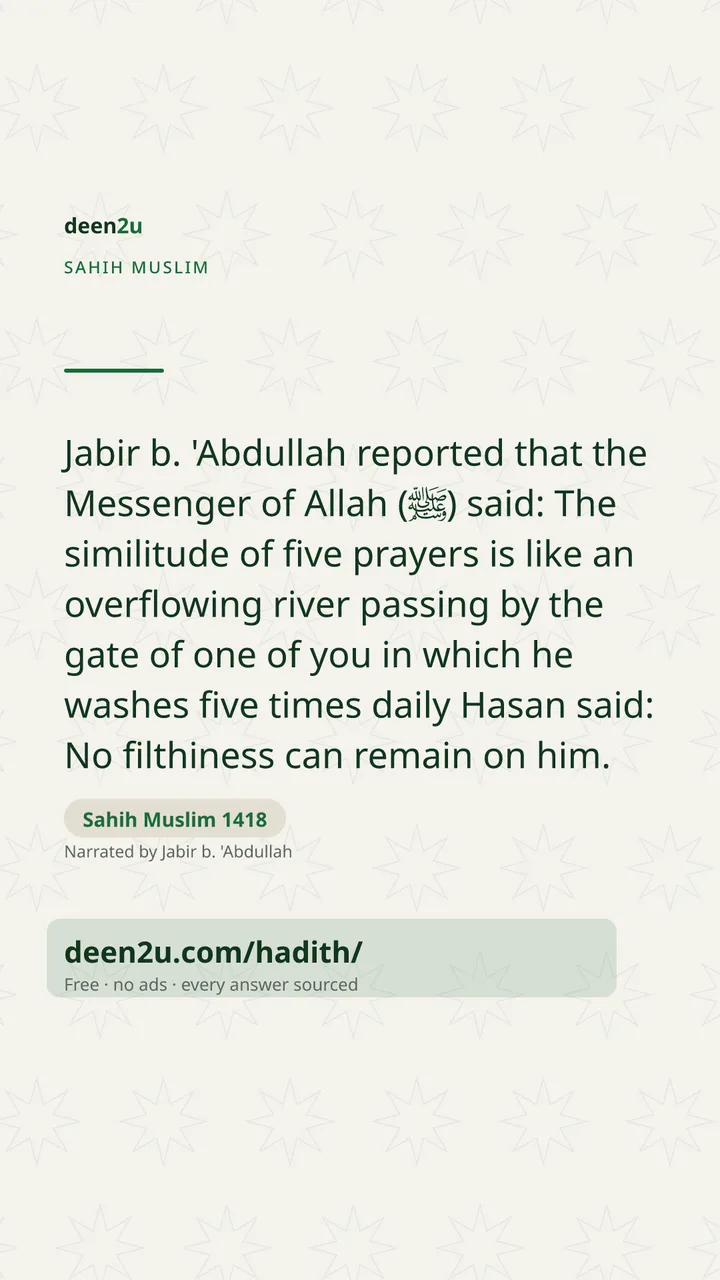 Sahih Muslim 1418