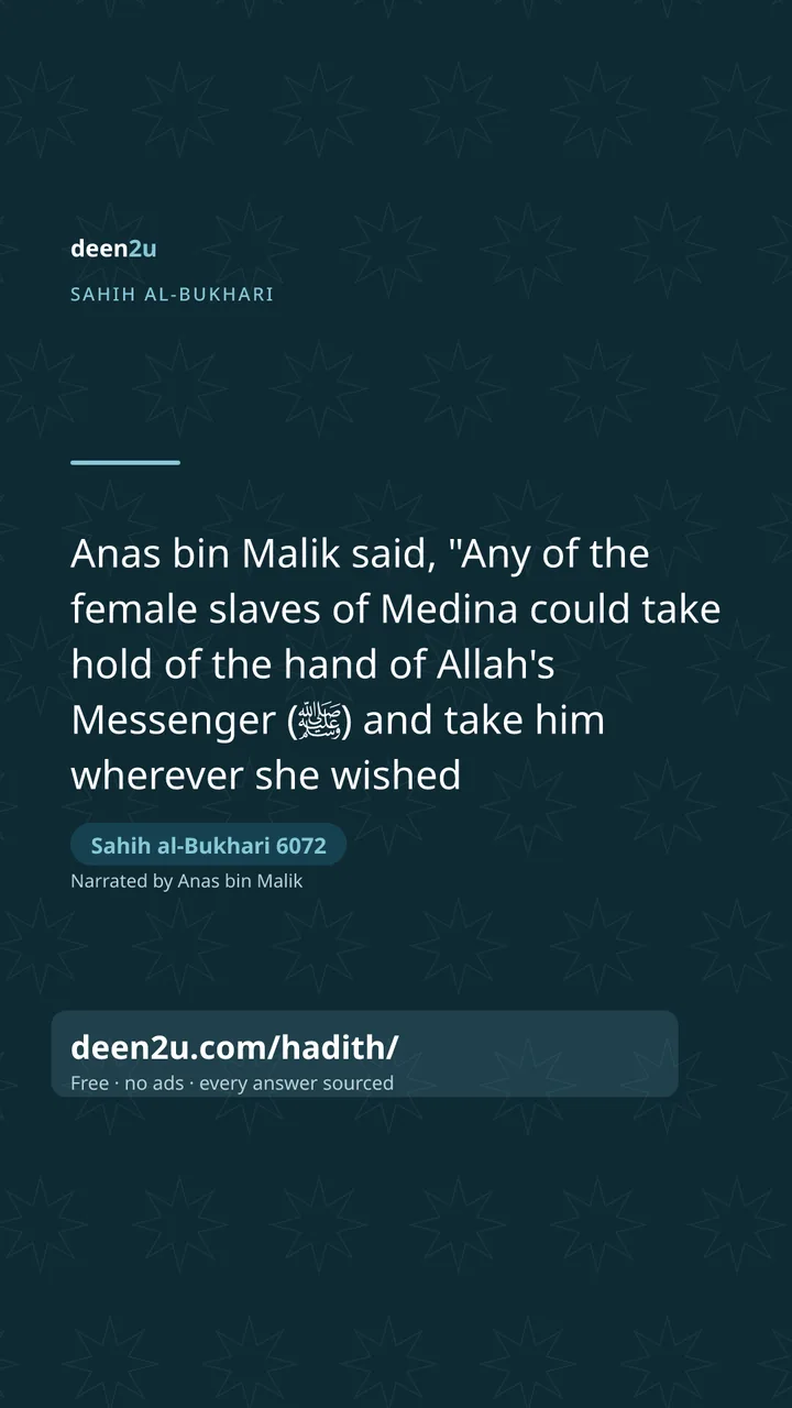 Sahih al-Bukhari 6072