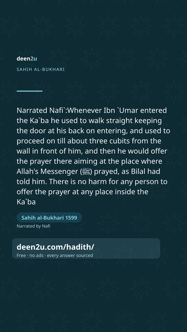 Sahih al-Bukhari 1599