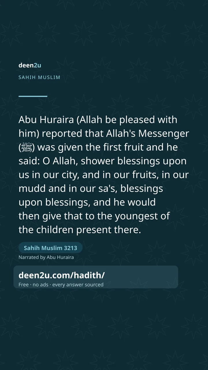 Sahih Muslim 3213
