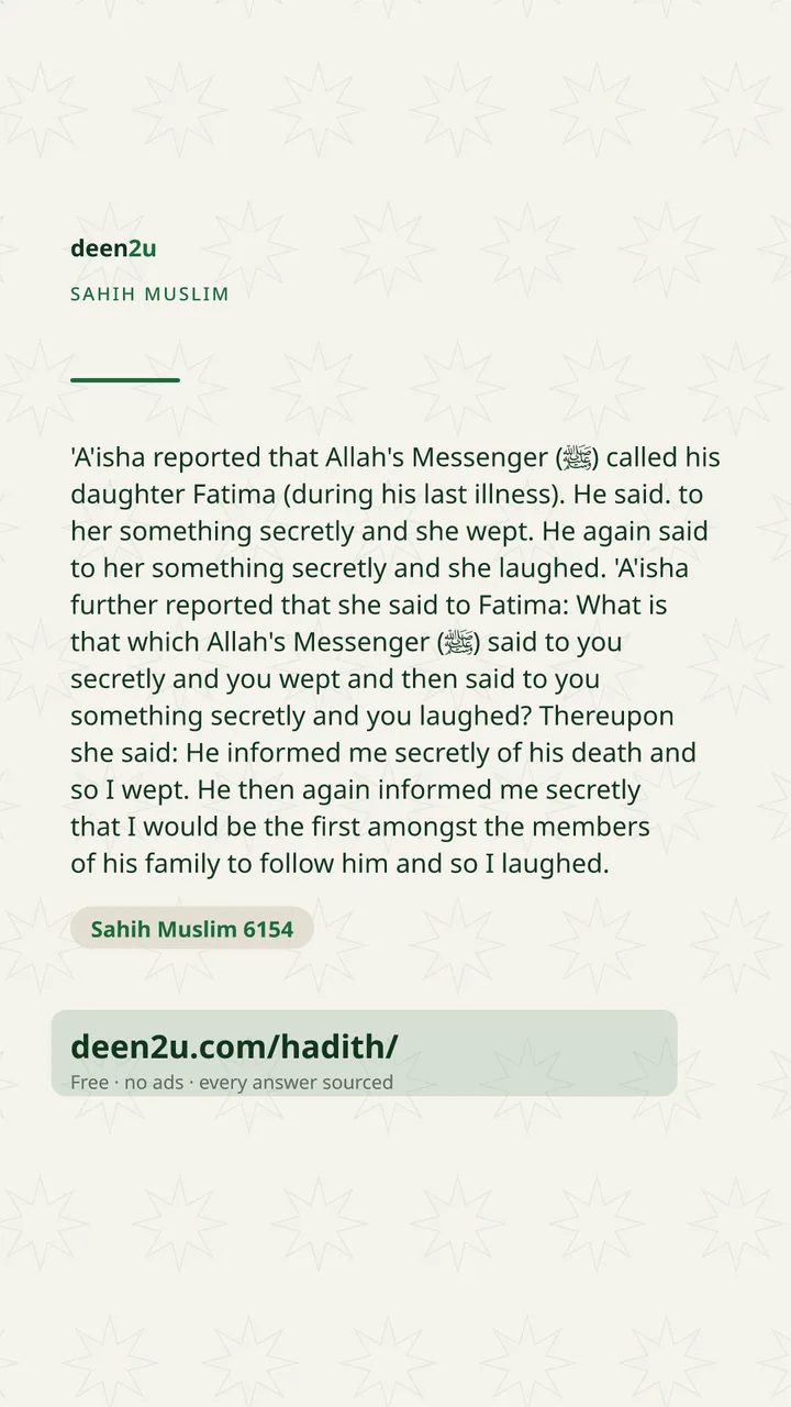 Sahih Muslim 6154