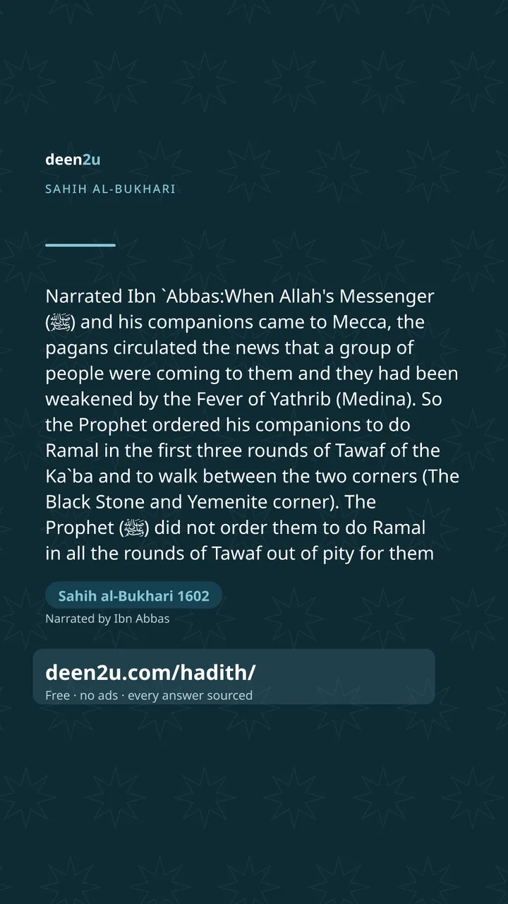 Sahih al-Bukhari 1602