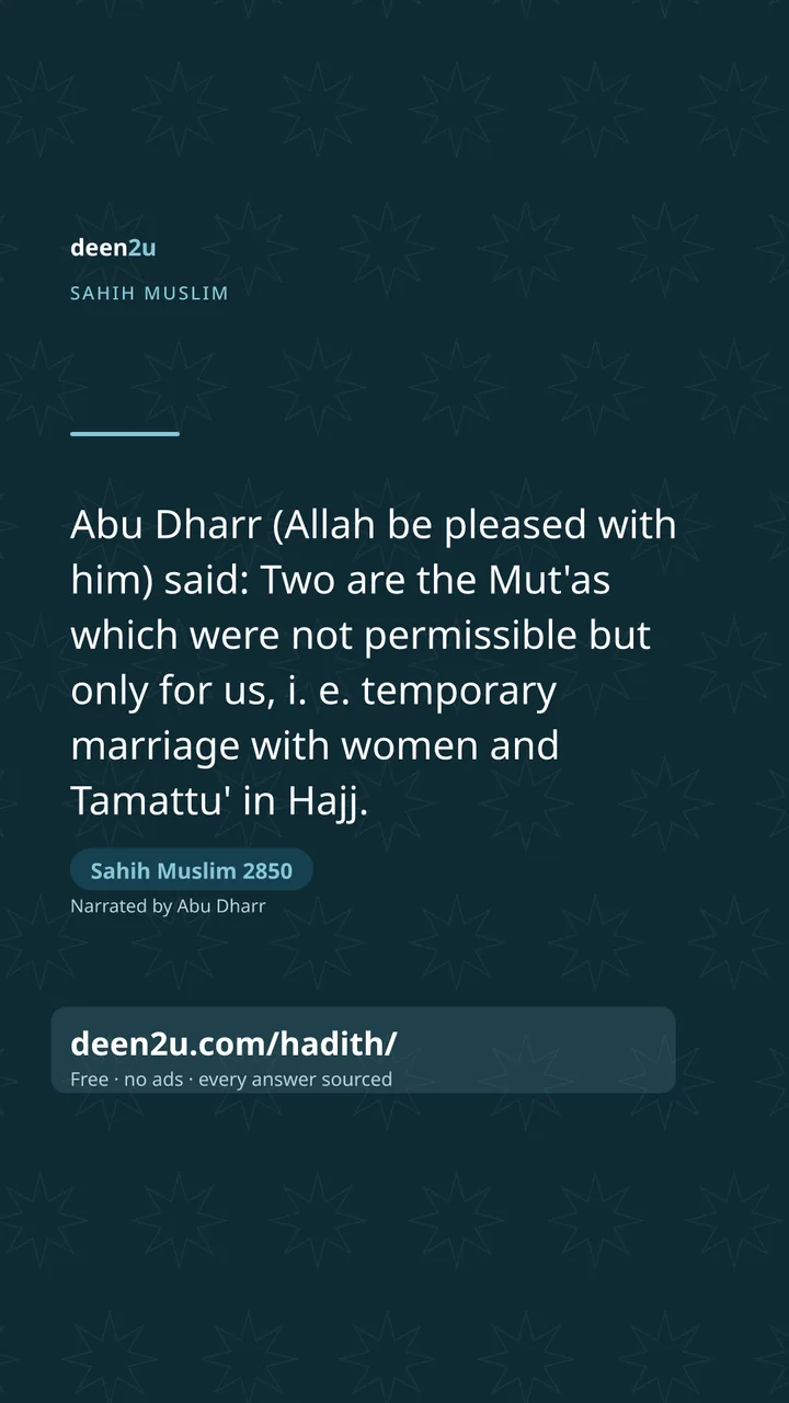 Sahih Muslim 2850