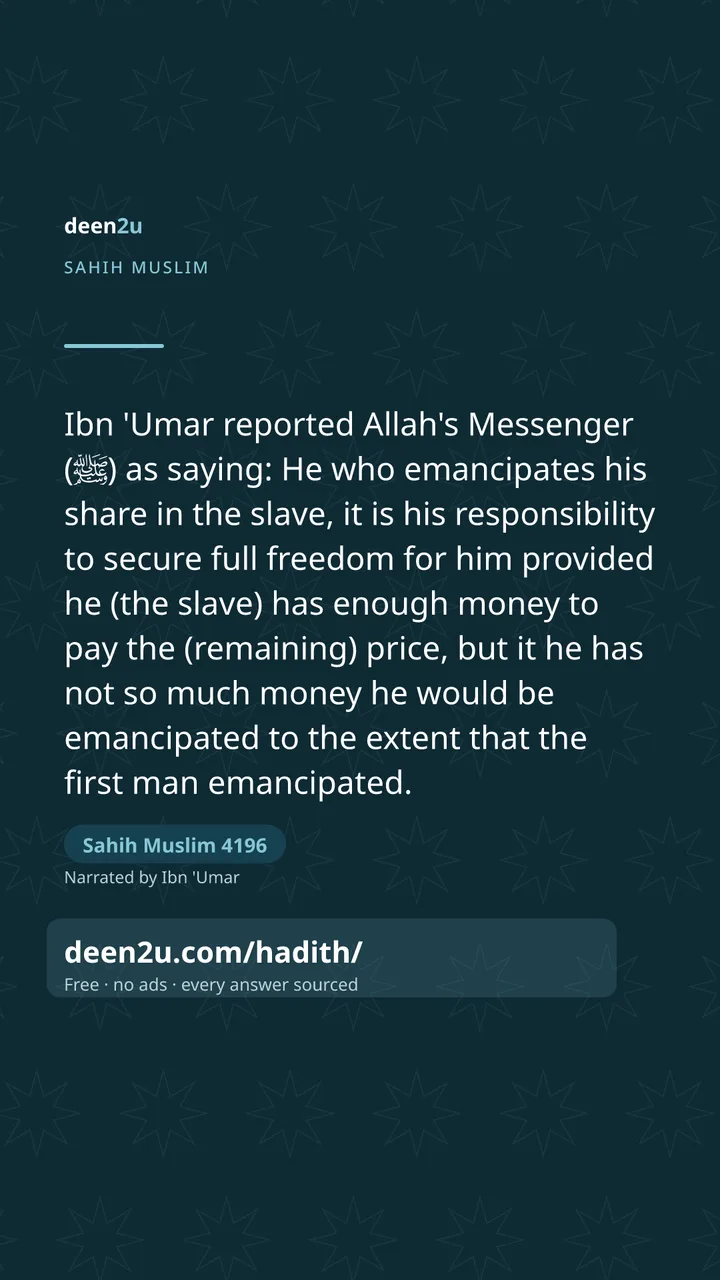 Sahih Muslim 4196