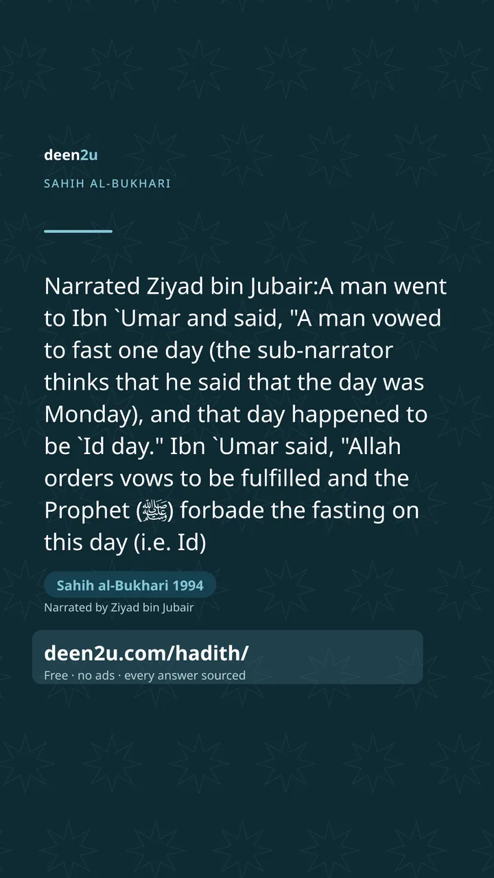 Sahih al-Bukhari 1994
