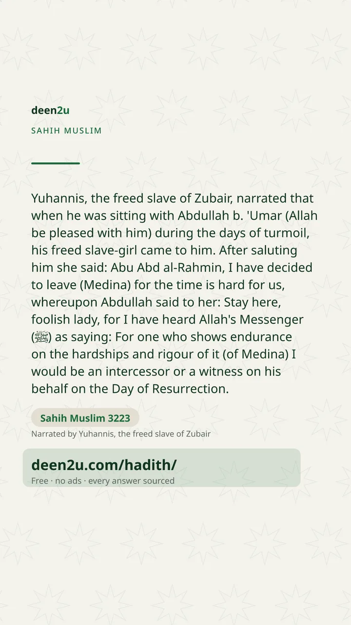 Sahih Muslim 3223