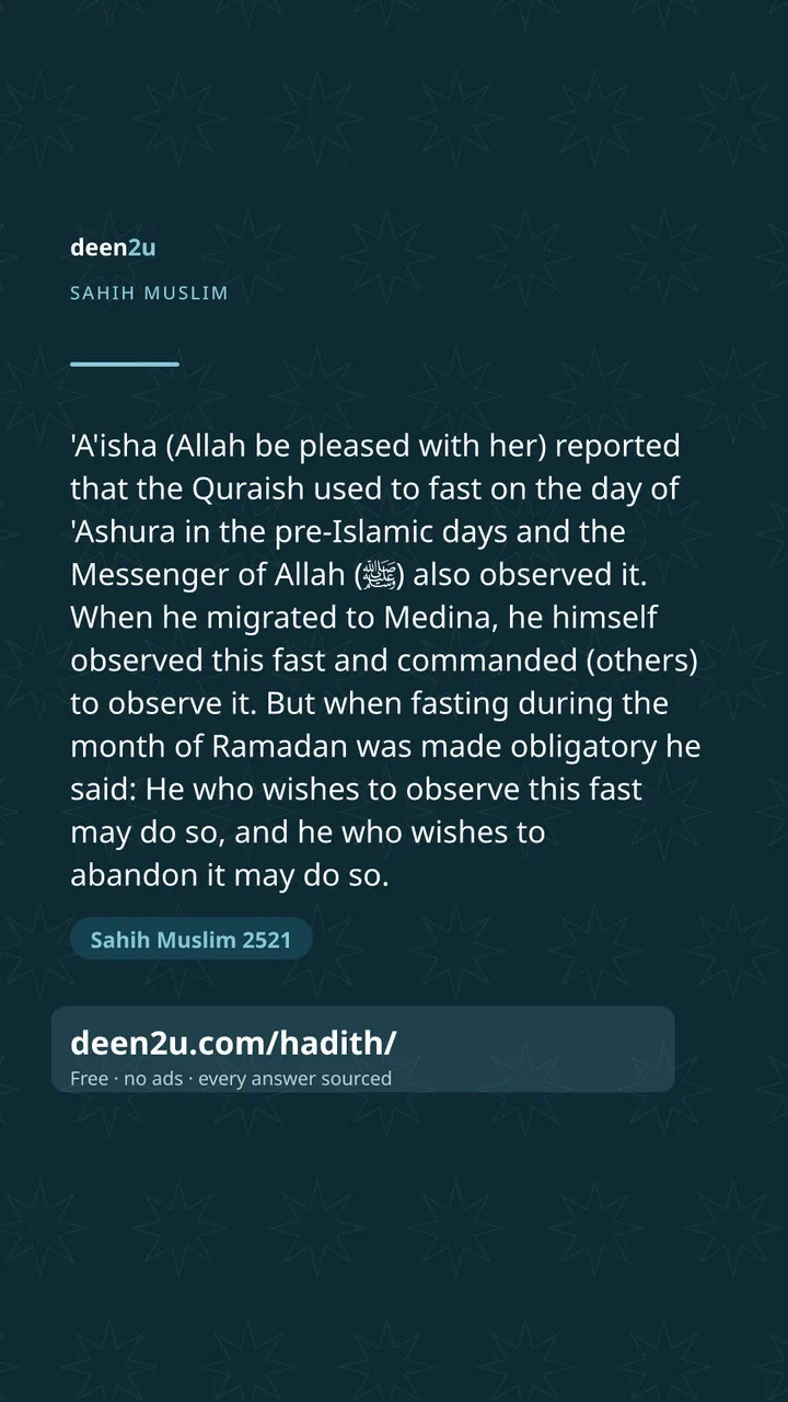 Sahih Muslim 2521