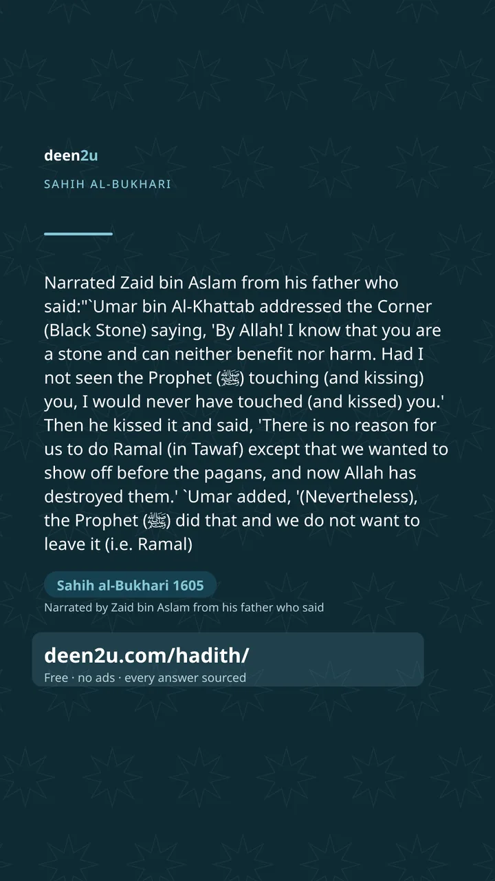 Sahih al-Bukhari 1605