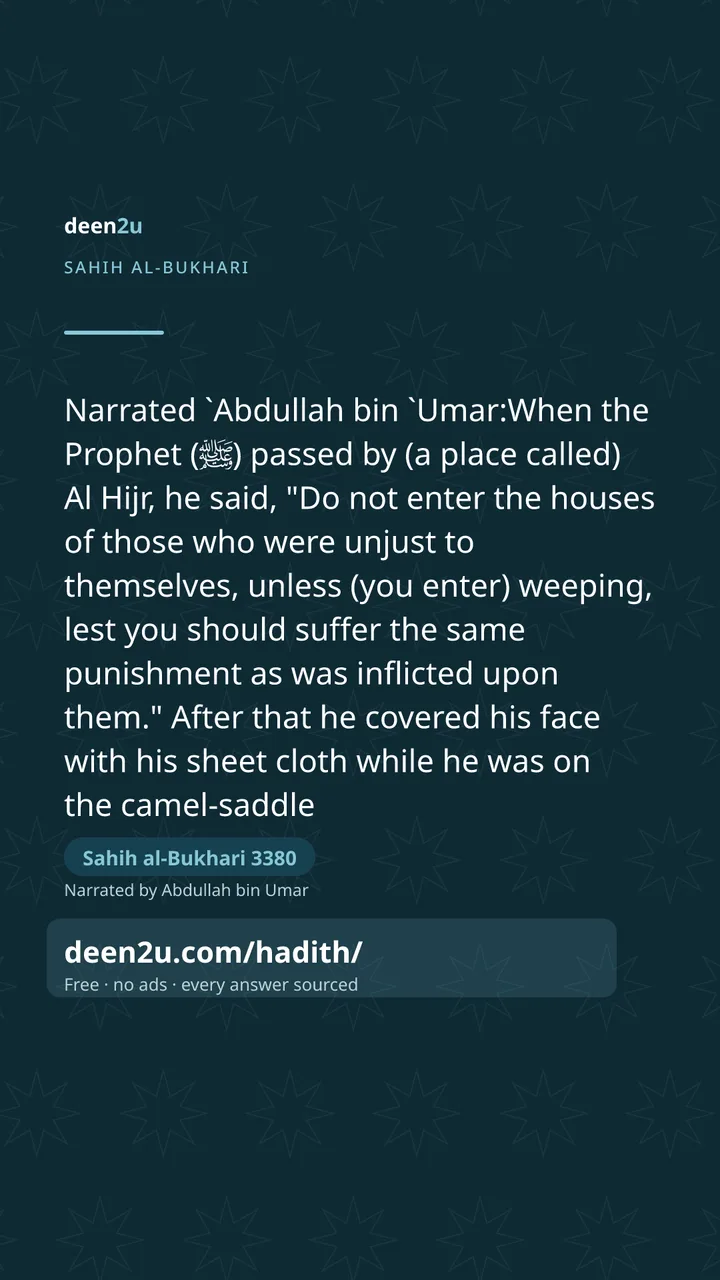 Sahih al-Bukhari 3380