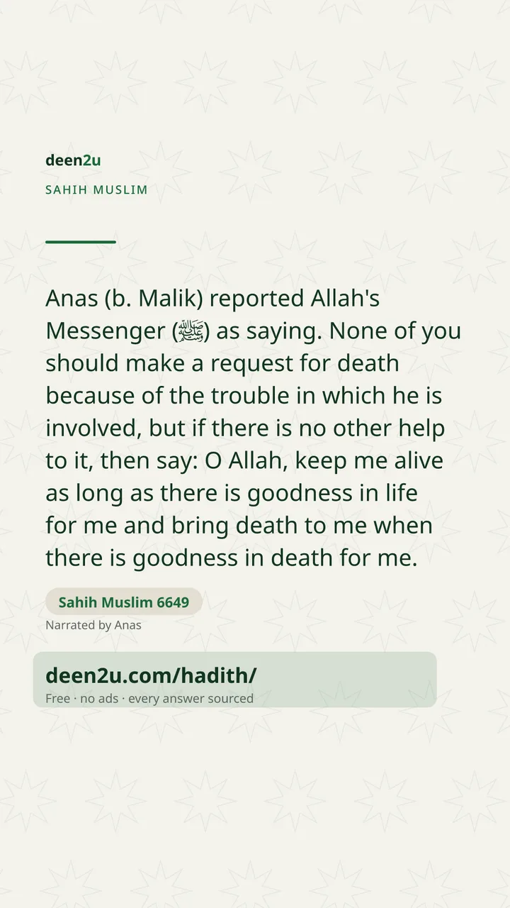 Sahih Muslim 6649