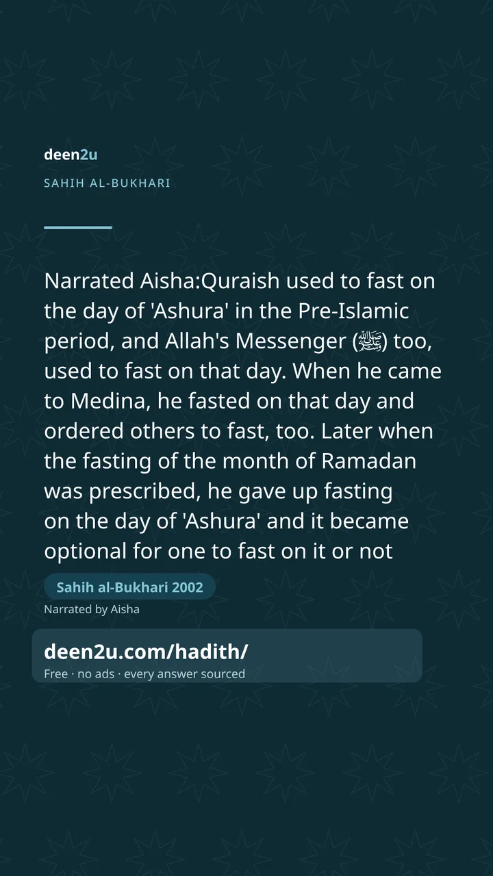 Sahih al-Bukhari 2002
