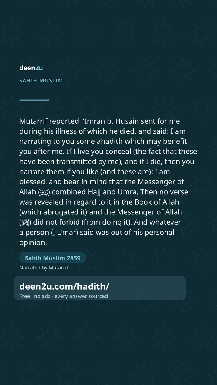 Sahih Muslim 2859