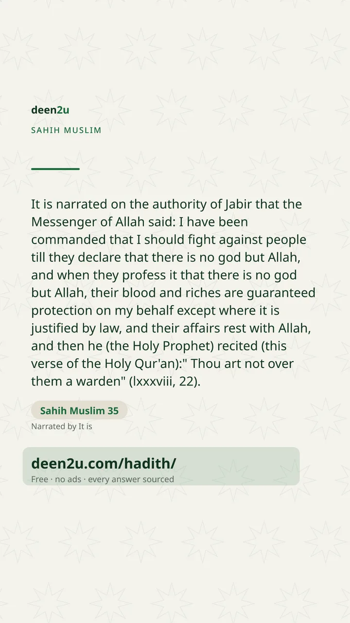 Sahih Muslim 35