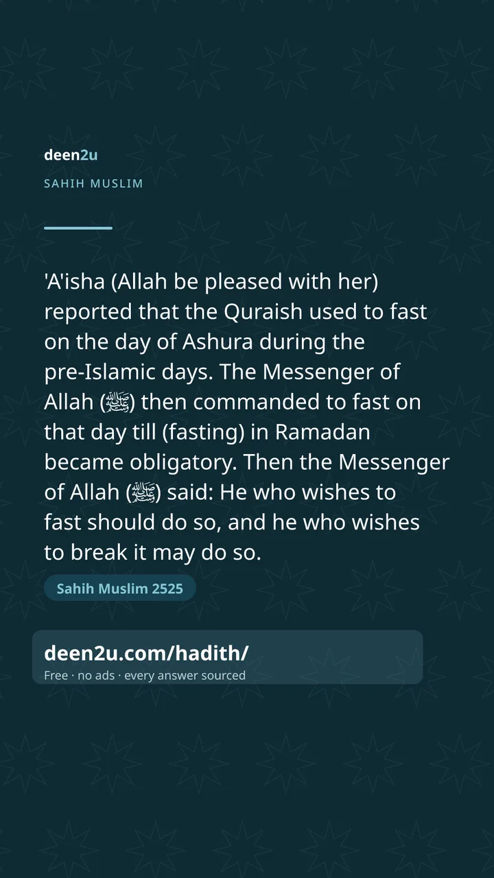 Sahih Muslim 2525