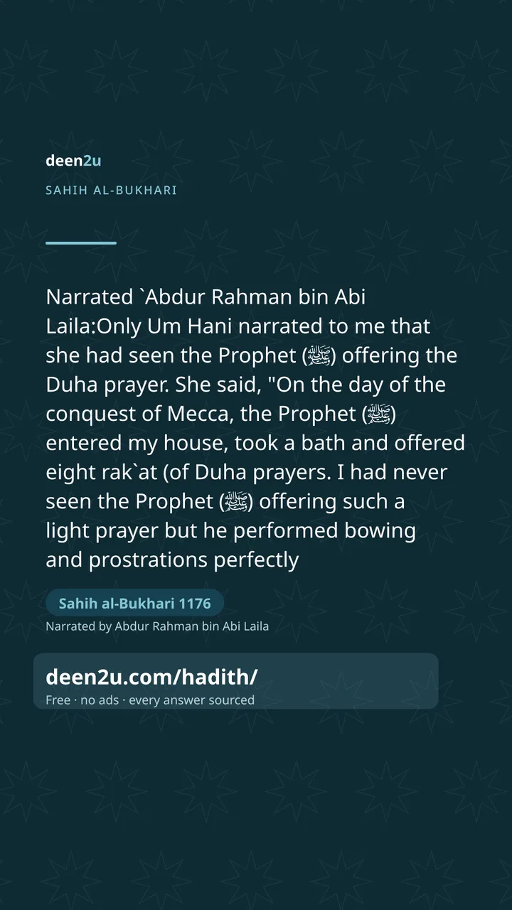 Sahih al-Bukhari 1176