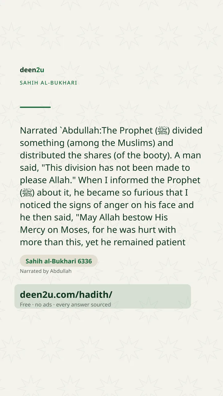 Sahih al-Bukhari 6336