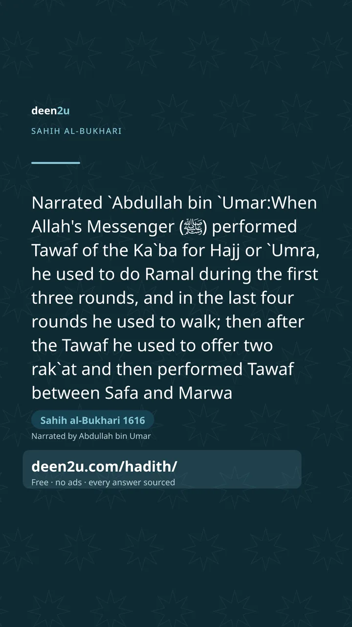 Sahih al-Bukhari 1616