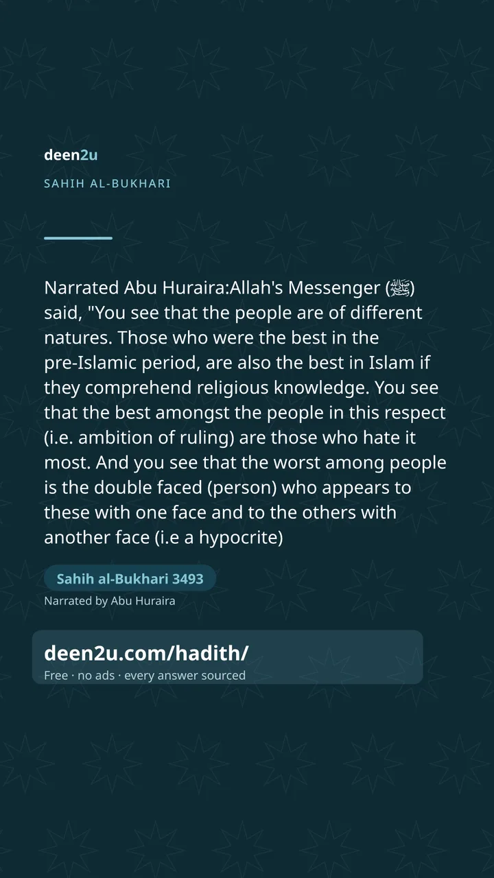 Sahih al-Bukhari 3493