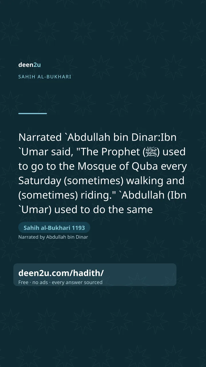 Sahih al-Bukhari 1193