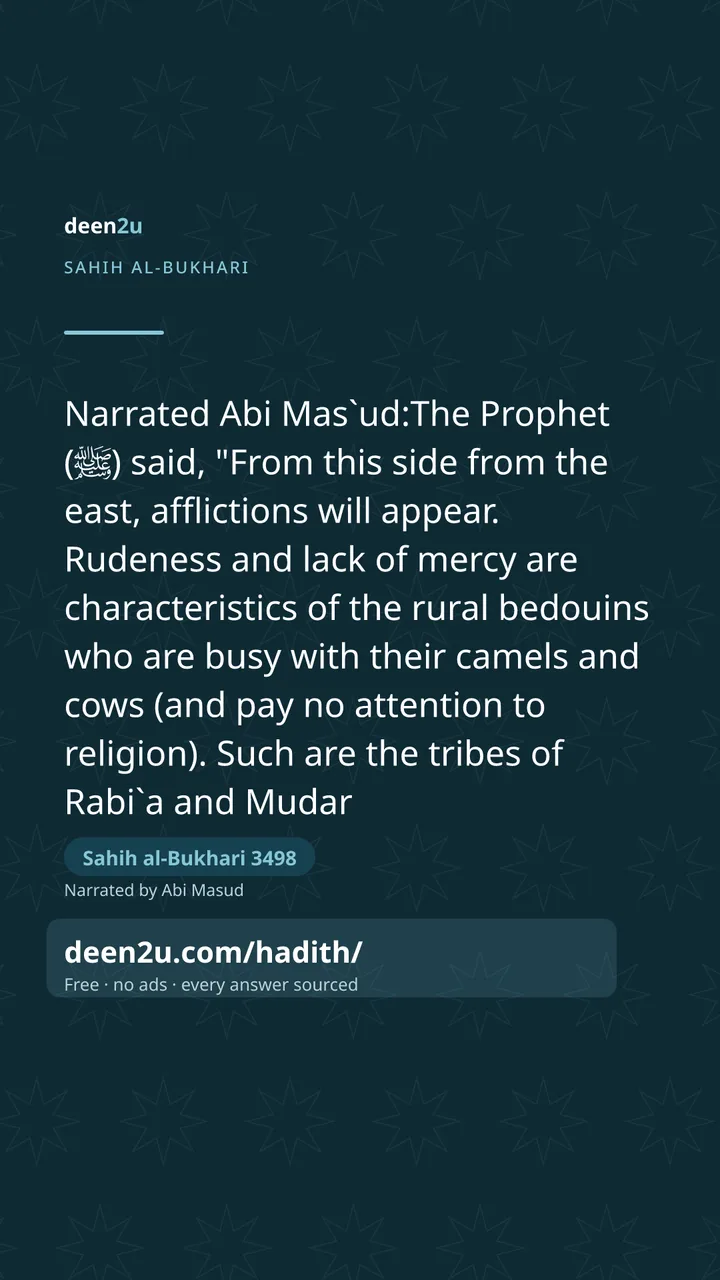 Sahih al-Bukhari 3498