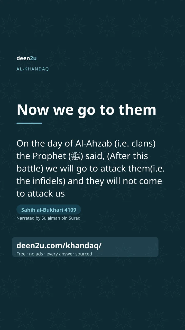 Poster: Now we go to them
