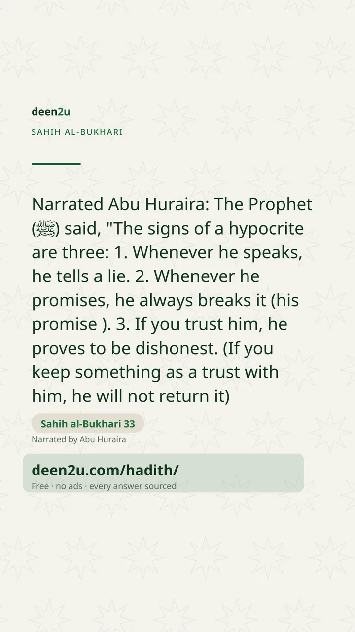 Sahih al-Bukhari 33