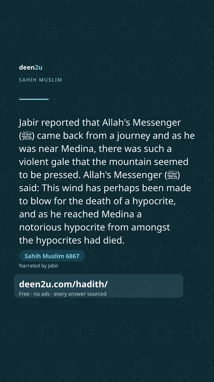 Sahih Muslim 6867