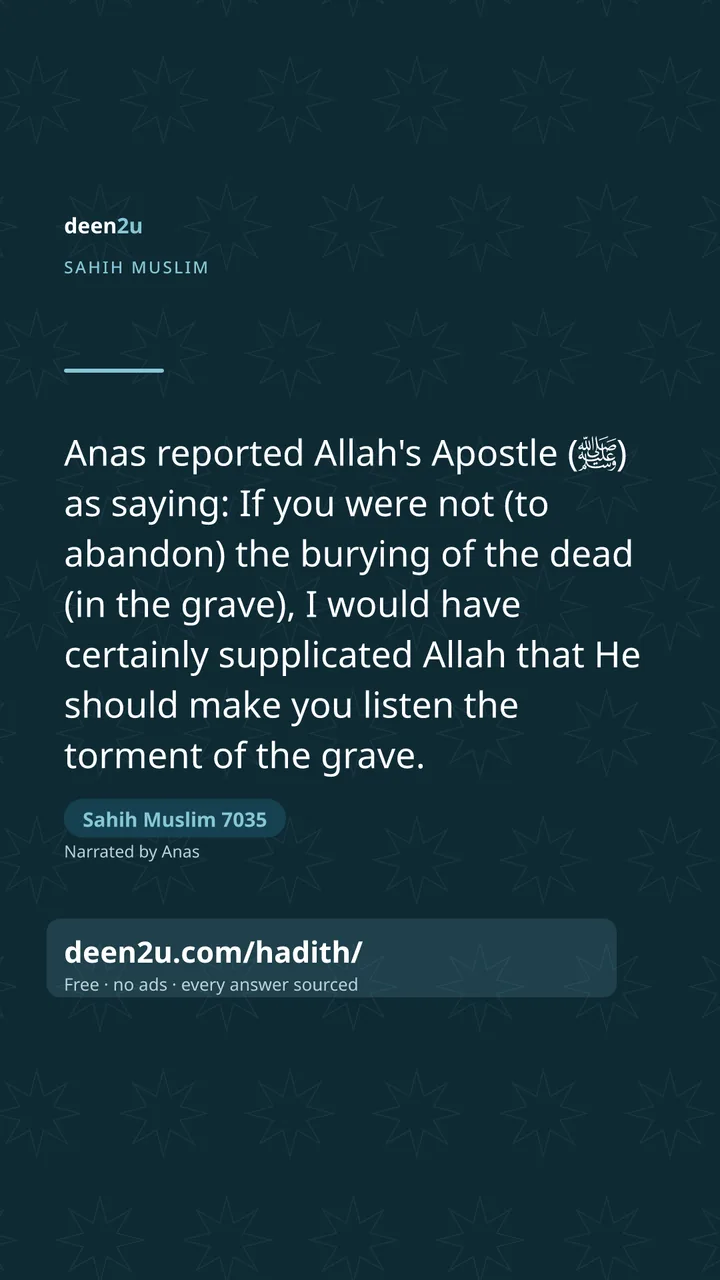 Sahih Muslim 7035