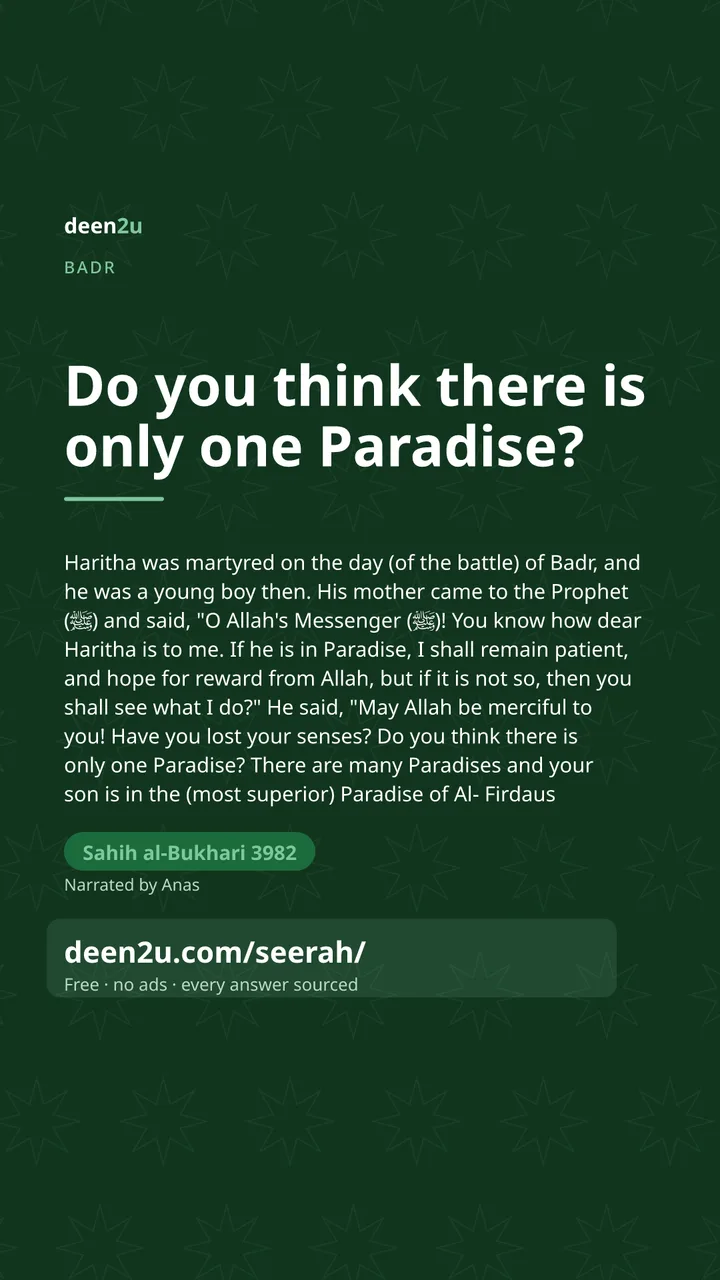 Poster: Do you think there is only one Paradise?