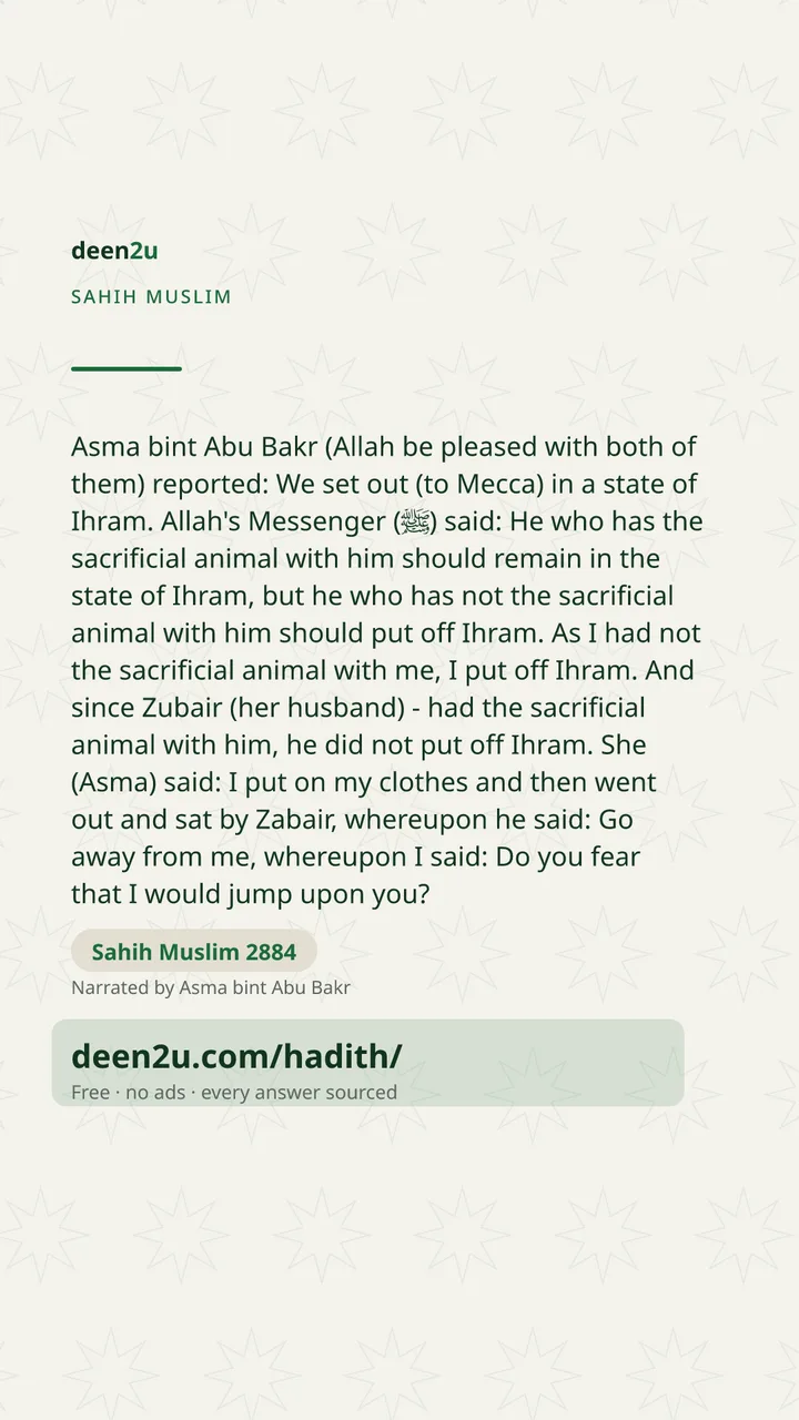 Sahih Muslim 2884