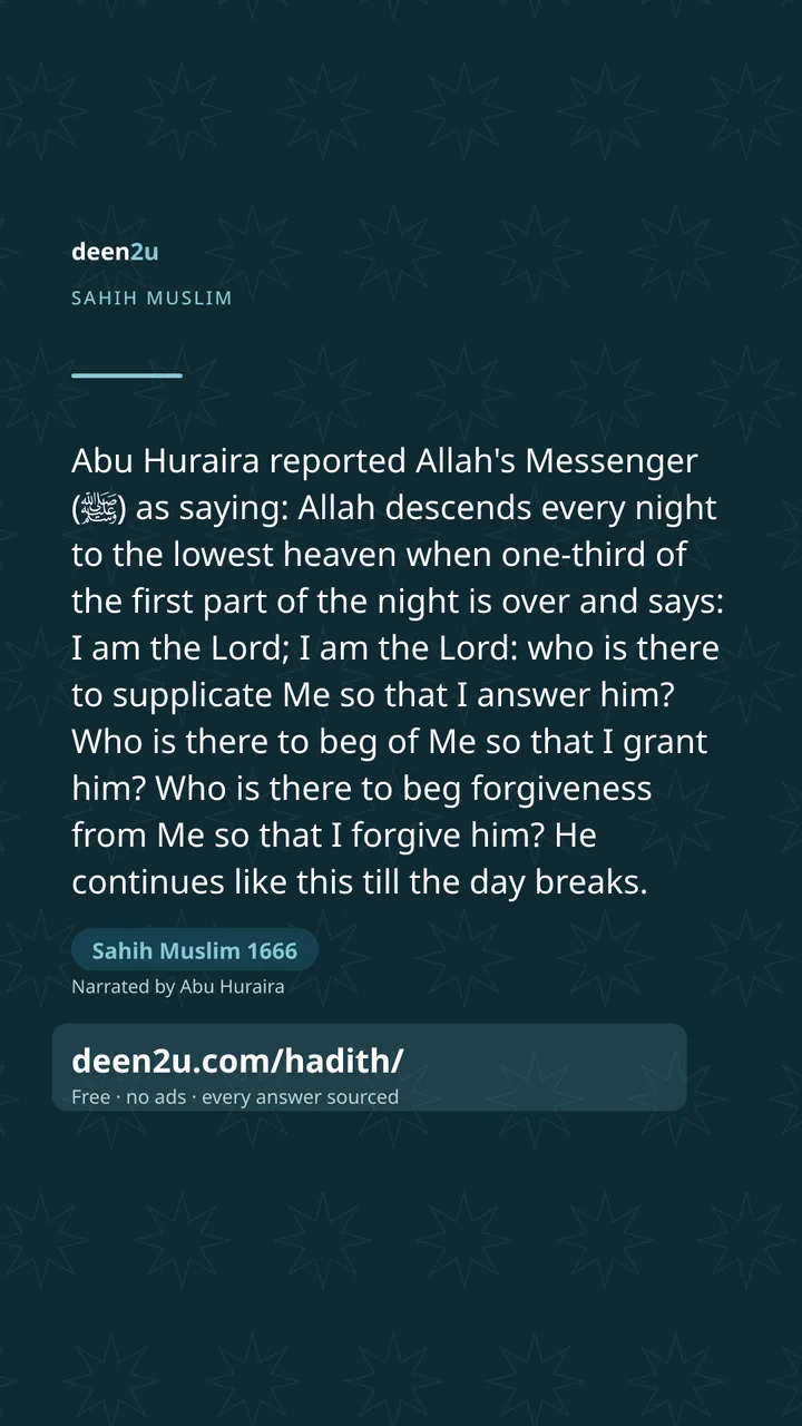 Sahih Muslim 1666