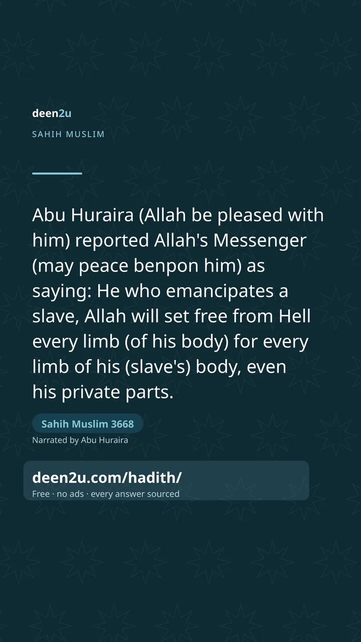 Sahih Muslim 3668