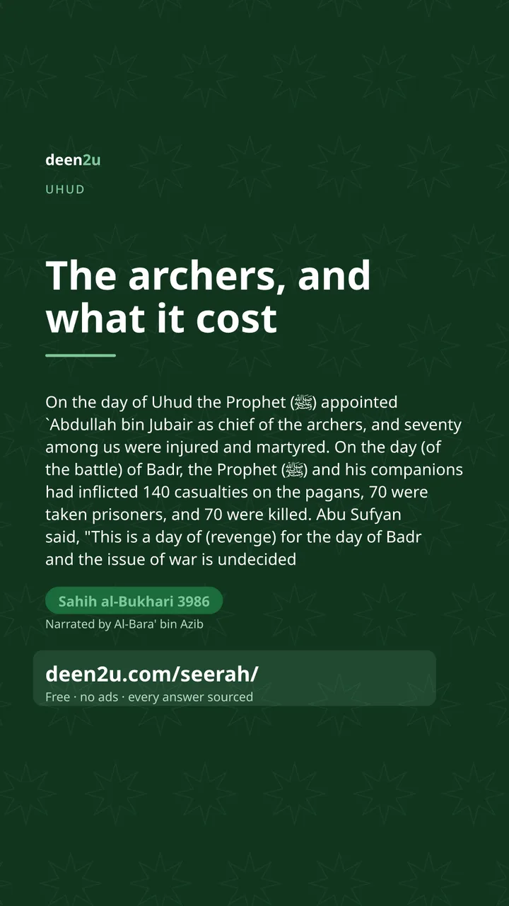Poster: The archers, and what it cost