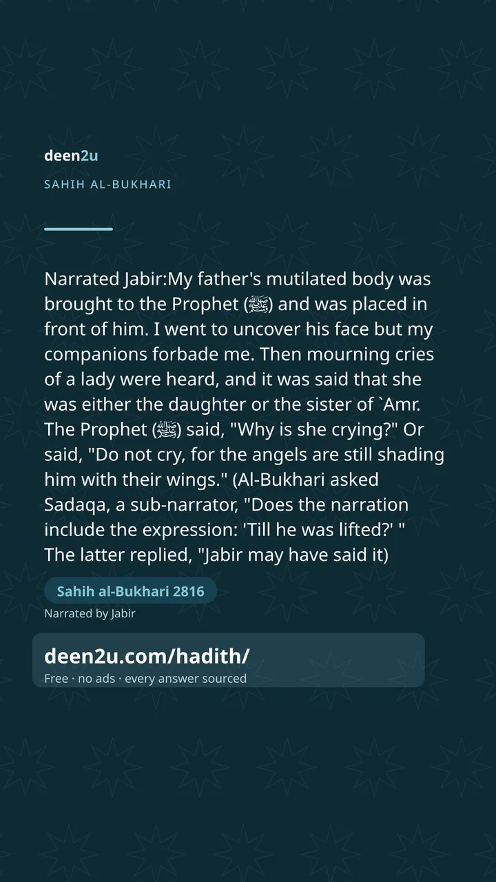 Sahih al-Bukhari 2816