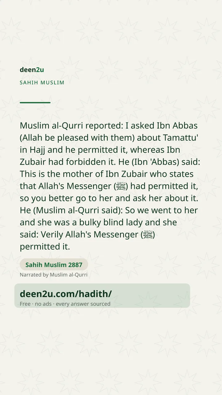 Sahih Muslim 2887