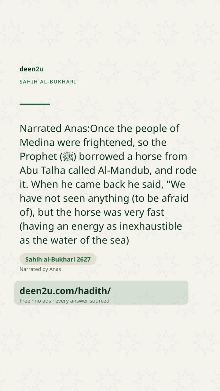 Sahih al-Bukhari 2627
