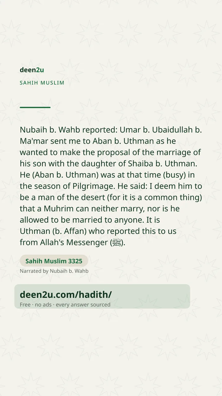 Sahih Muslim 3325