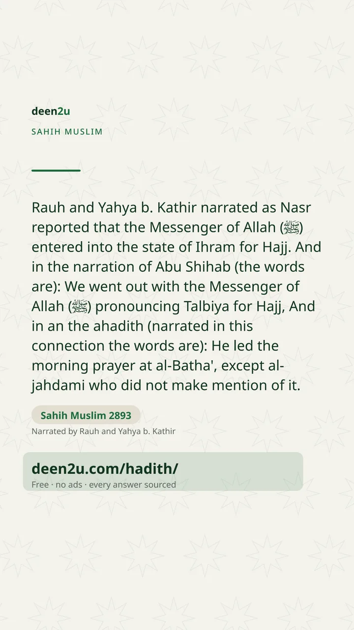 Sahih Muslim 2893
