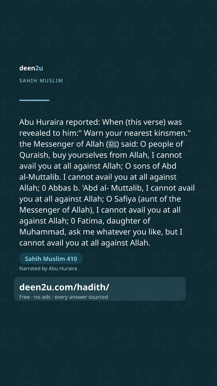 Sahih Muslim 410