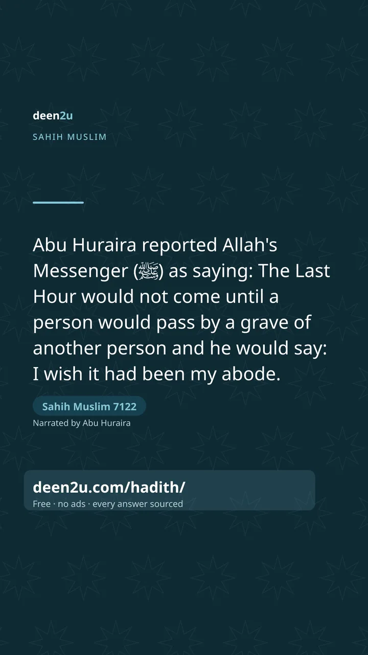 Sahih Muslim 7122