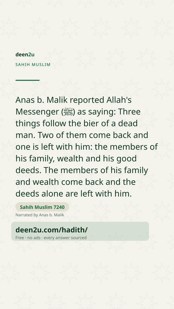 Sahih Muslim 7240