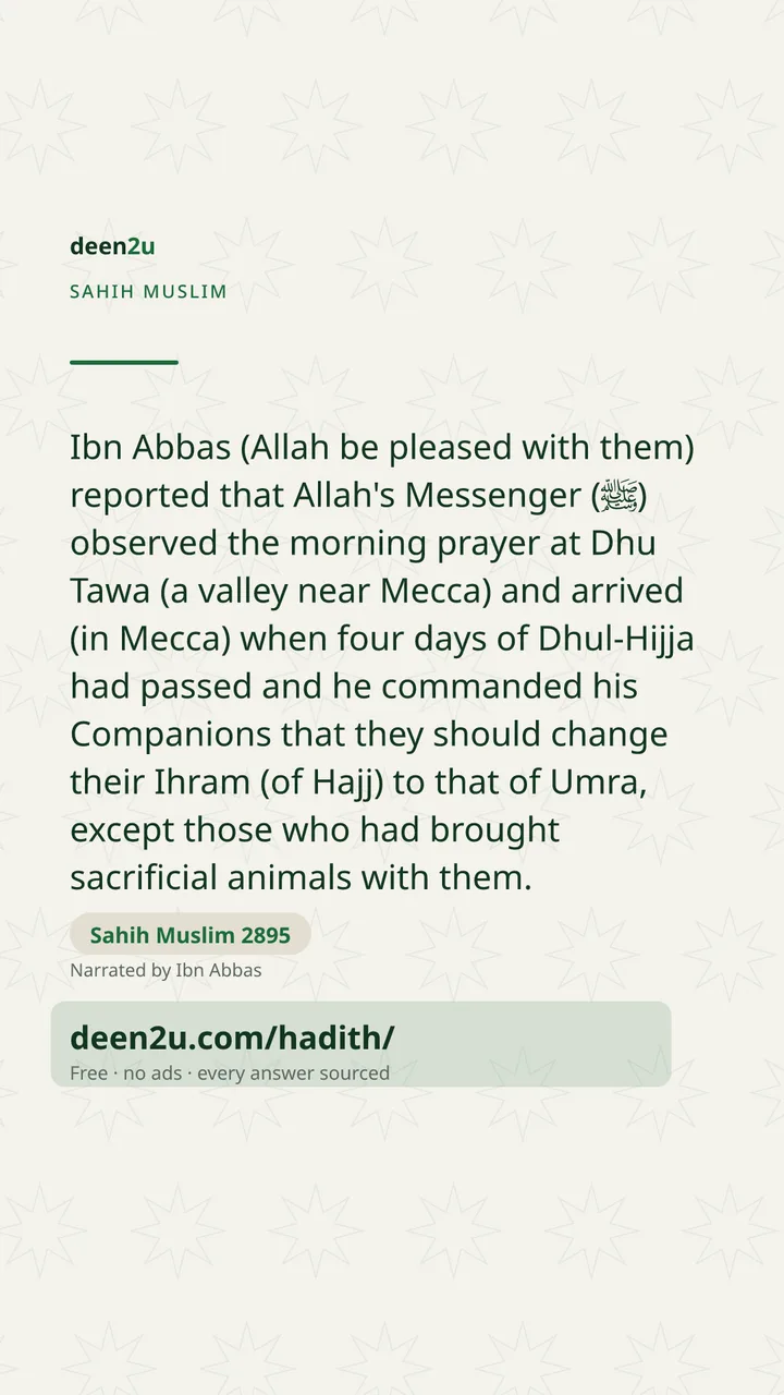 Sahih Muslim 2895