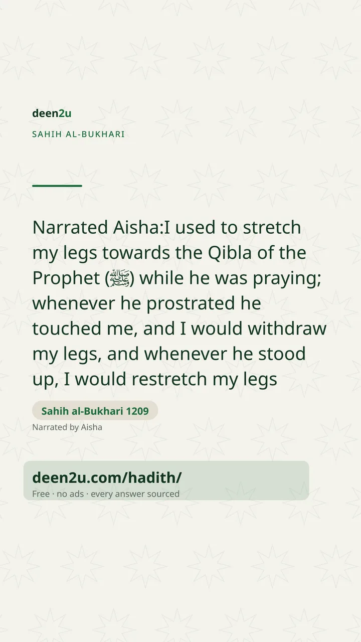 Sahih al-Bukhari 1209