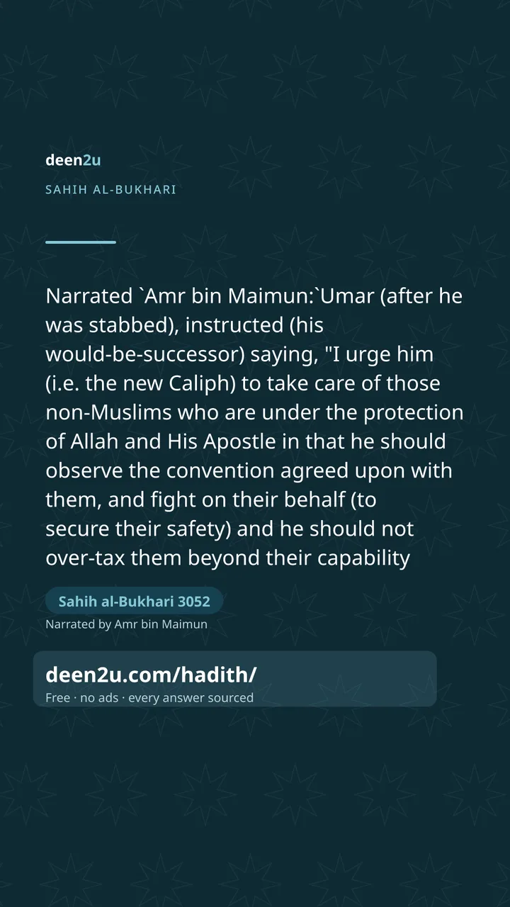 Sahih al-Bukhari 3052
