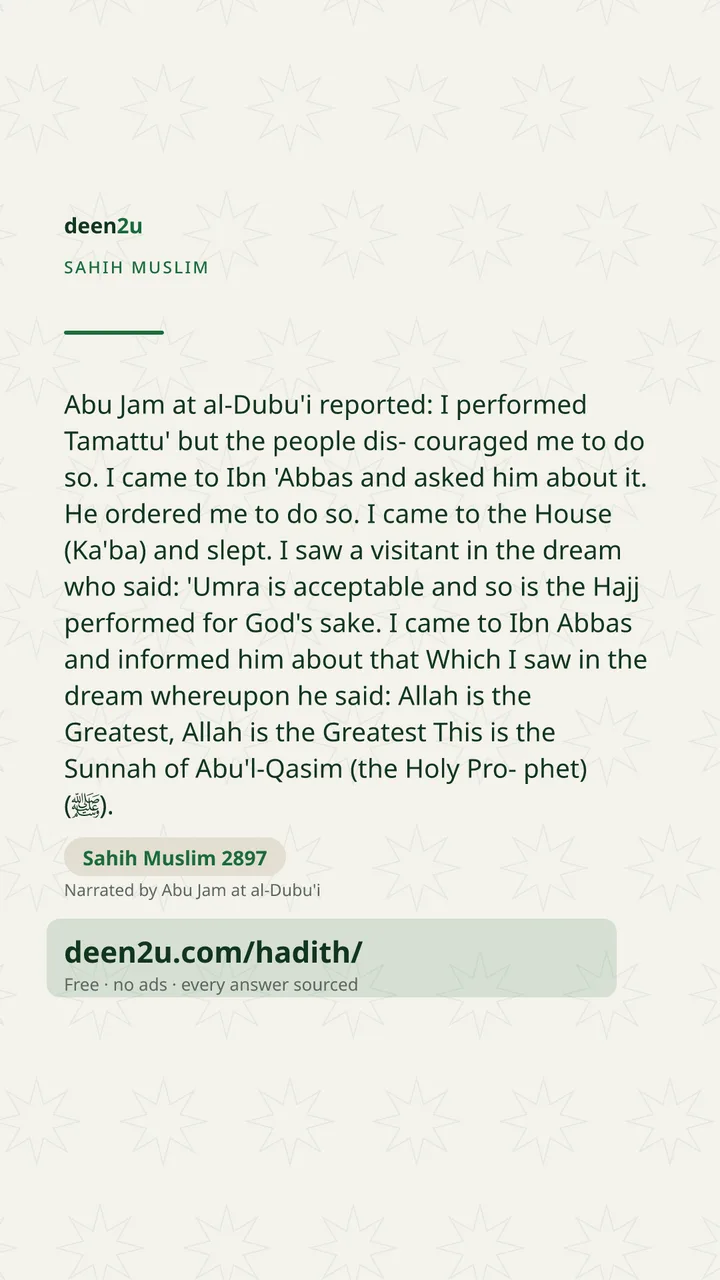 Sahih Muslim 2897