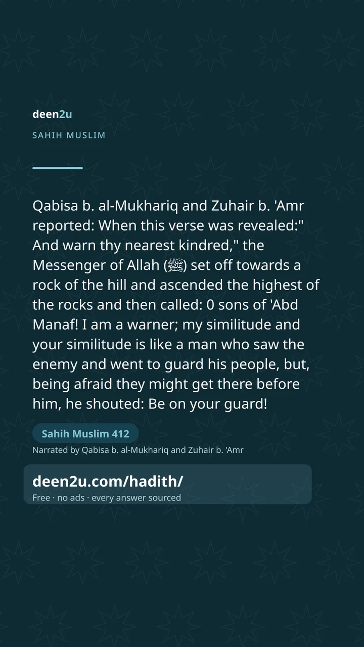 Sahih Muslim 412