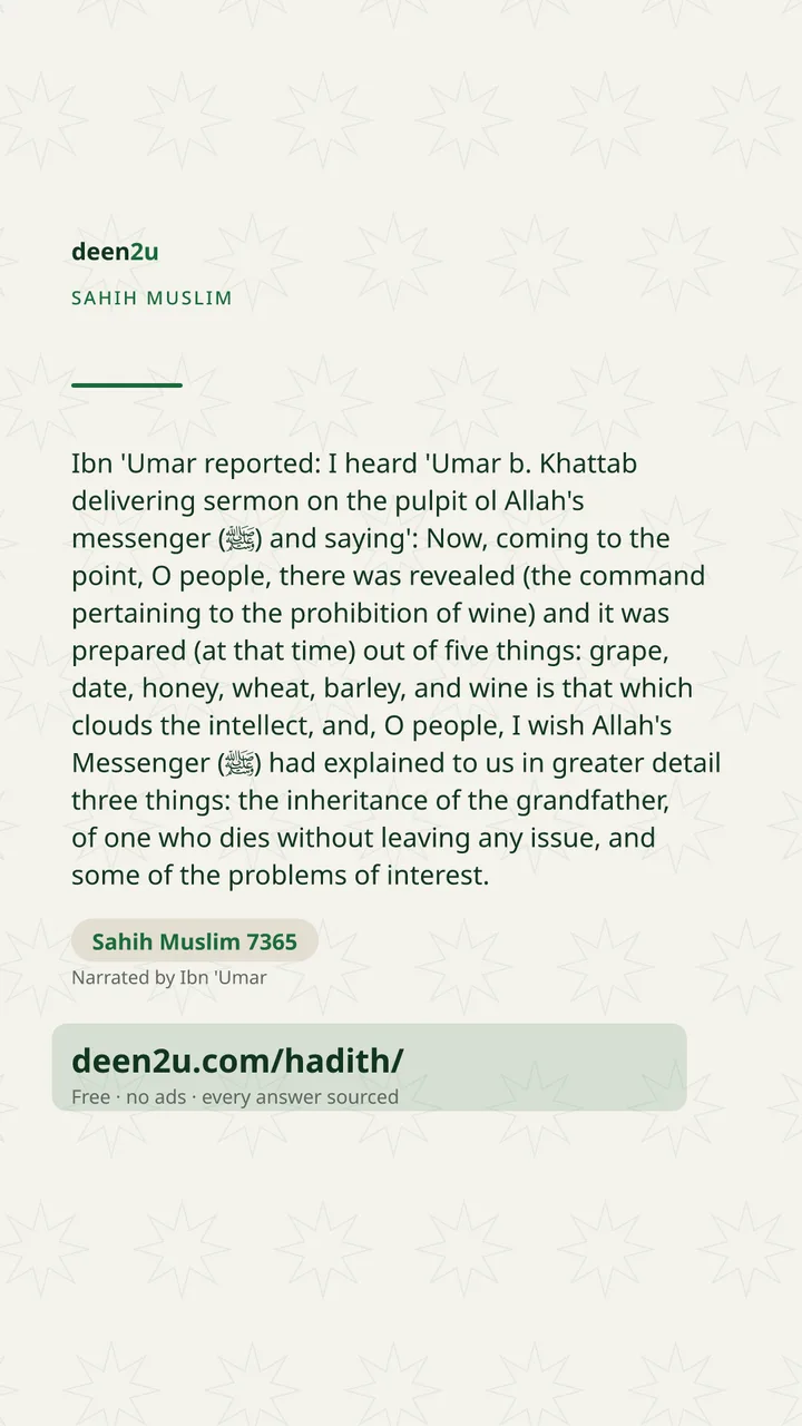 Sahih Muslim 7365